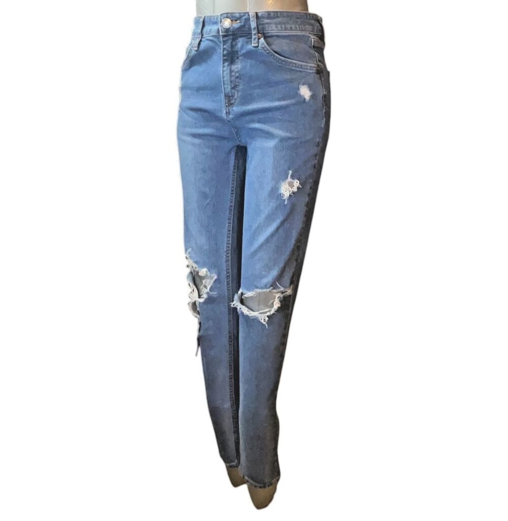 Wild Fable Jeans Women 6 High Rise Skinny Distressed (W28 L27)